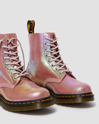 Dr Martens Pascal Iridescent розовый металлик