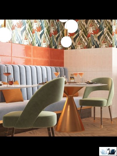 xПлитка настенная Gracia Ceramica Mango ocher wall 25 х 60 см охра