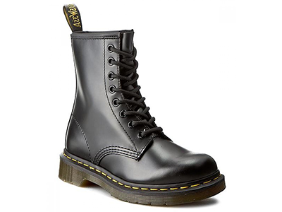DR. MARTENS 1460 SMOOTH С ЧЕРНЫМ МЕХОМ