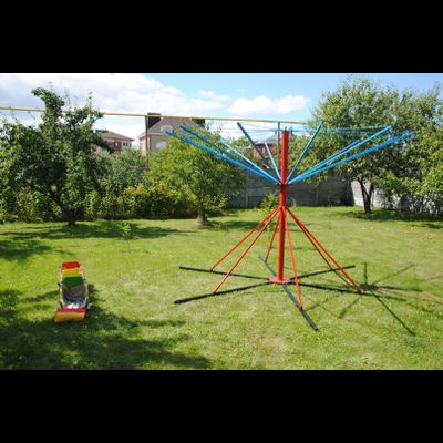 Мобильная цепочная карусель «Ветерок» с декоративным оформлением