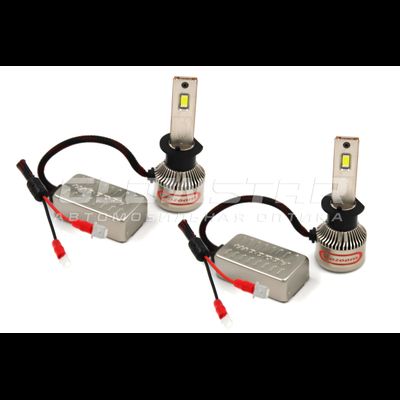 Aozoom P10/H1 с вентилятором 12V 55W 3500Lm (комплект, 2шт)