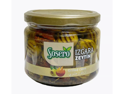 Оливки Sosero, жареные на гриле, 290 гр