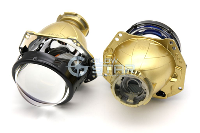 Биксеноновая линза Aozoom Hella 3r Gold Premium MT88