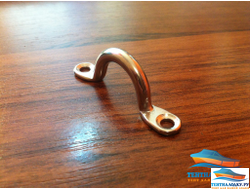 Скоба для крепления ремня тента 4 мм