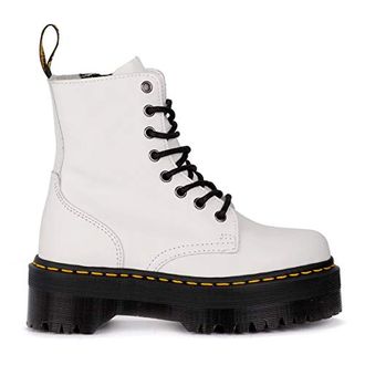 Dr. Martens Jadon белые (без меха) высокая подошва