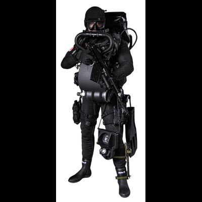 Китайский боевой пловец - КОЛЛЕКЦИОННАЯ ФИГУРКА 1/6 PLA Navy Marine Corps Combat Diver (78073) - DAMTOYS