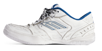 Кроссовки Balenciaga Hamptons Worn-Out White Dark Blue