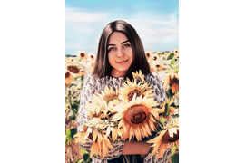 ПОРТРЕТ «ПОД МАСЛО» НА ХОЛСТЕ