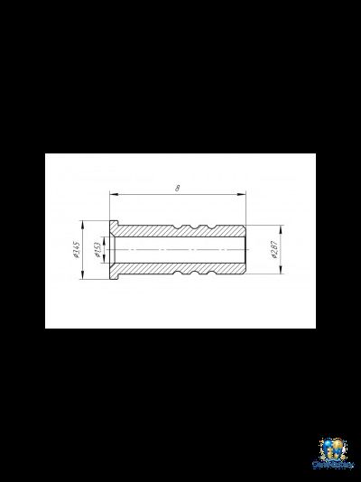 Втулка под пин для фиксации навигационного шаблона Ø1.5 3Diemme