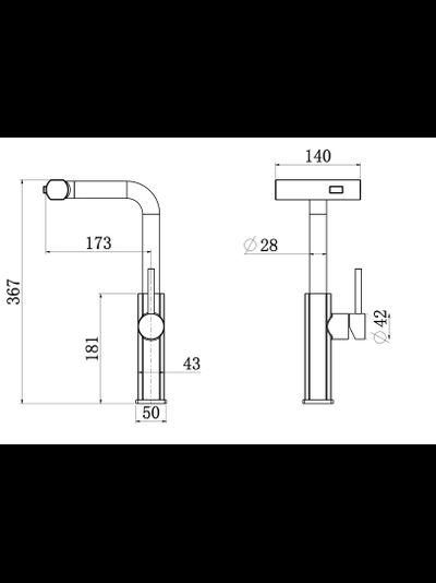Смеситель Longran LM2186 BL