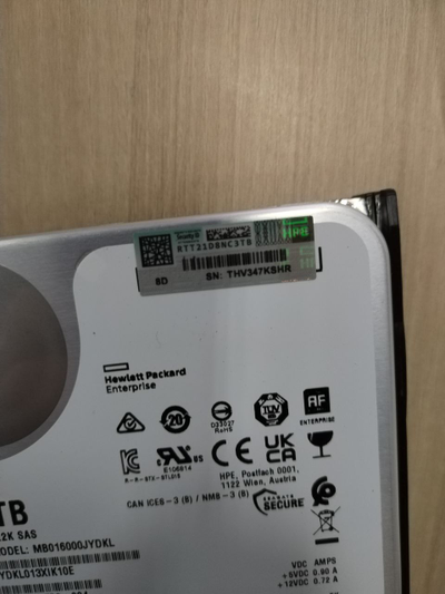 Жесткий Диск HPE 16Tb 7.2K 12Gb/s SAS 3.5" (Оригинал)