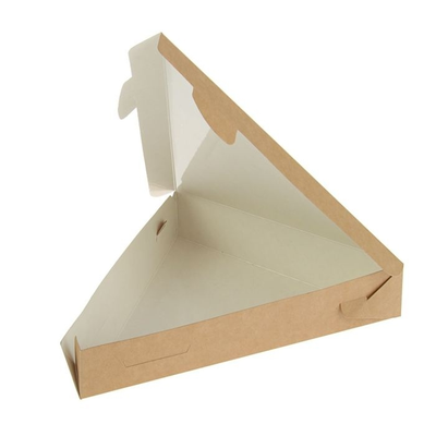 Коробка треугольная для куска пиццы/пирога (крафт), 220*200*40мм