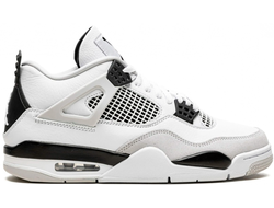 Nike Air Jordan 4 White Military Black