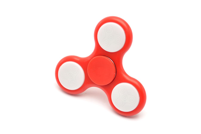 Спиннер "LED Red" - с подсветкой