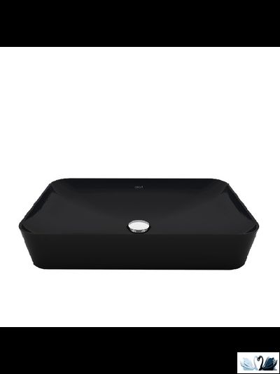 Раковина Creavit Ultra Black Mat UL060.H0000, на столешницу черного цвета матовая в магазине Marysя