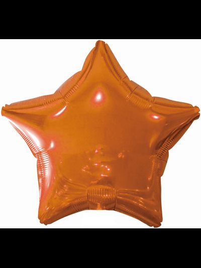 Звезда оранжевая 45см