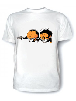 футболка криминальное чтиво