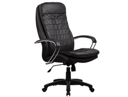 Офисное кресло LK-3 PL перфорированная экокожа черная № 821