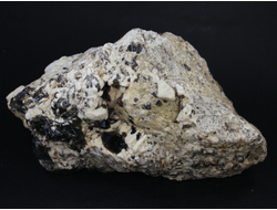 Морион (черный хрусталь), дымчатый кварц, альбит,  Казахстан (170*100*95 мм, 1859 г) №17959