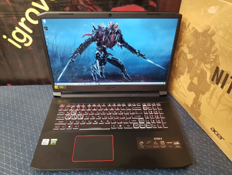 ACER NITRO 5 AN517-52-59PB ( 17.3 FHD IPS 120Hz I5-10300H RTX3060(6GB) 16GB 512SSD )