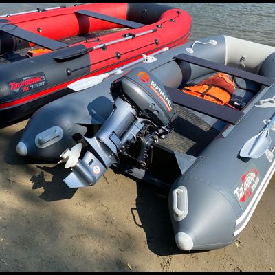 Моторная лодка Таймень LX 3600 НДНД графит/светло-серый УЦЕНКА