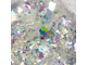 Иридисцентные блестки глиттер Радуга N1 хлопья слюда