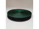 Лента для окантовки 30 мм, плотность 12 гр., цвет черный/елочка V2 зеленая (боб 50 пог.м)