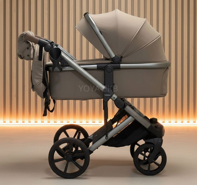 Детская коляска 3 в 1 Luxmom 710 Бежевый