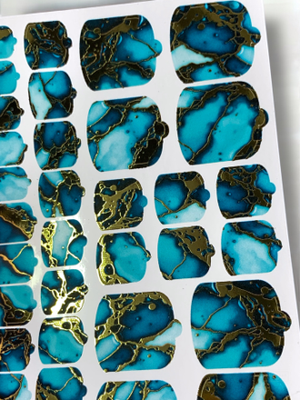 Пленки для педикюра с фольгой VIP-035