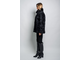 Женская шуба куртка трансформер Лилия  натуральный мех каракуль, зимняя, черная арт. ц-004