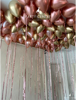 Шары на изящной тонкой ленте 60шт