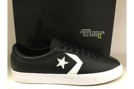 черные кожаные Кеды Converse Cons One Star фото