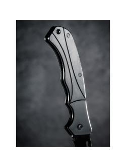 ЕРМАК Нож туристический складной 17 см. толщина лезвия 1,8 мм, нерж. сталь, арт.1, 2 штуки