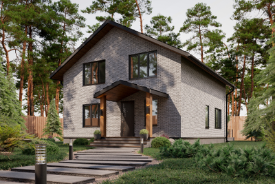 Двухэтажный дом с пятью спальнями 141м² (S2)