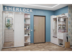 Композиция прихожей SHERLOCK (ШЕРЛОК) Ясень Анкор светлый