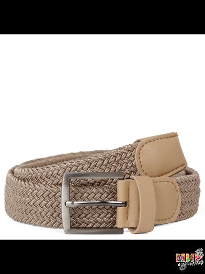 FR11PU-beige FABRETTI Ремень жен/муж текстиль