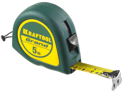 Рулетка KRAFTOOL Grand, 5 м х 19 мм
