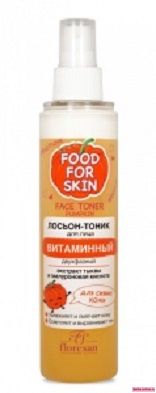 Floresan Food for skin Тыква Лосьон-Тоник Витаминный, 200мл
