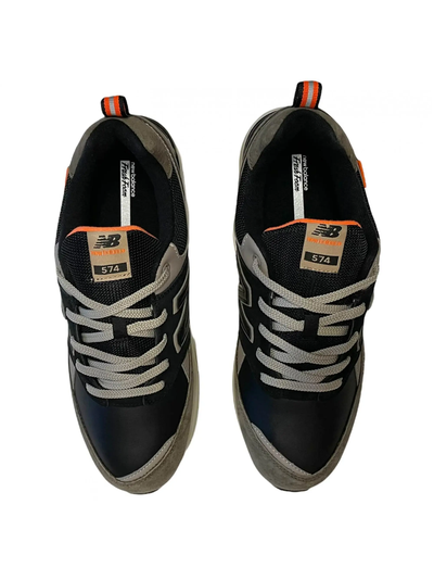 New Balance 574 Dark Olive Blue Grey мужские