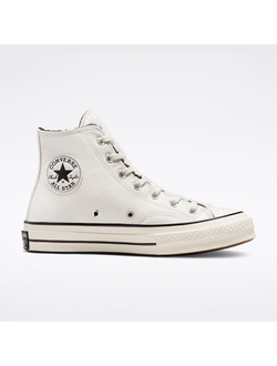 Кеды Converse Chuck 70 Sherpa зимние белые высокие 172365C фото