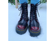 Ботинки Dr. Martens Jadon на платформе милитари красные в Липецке