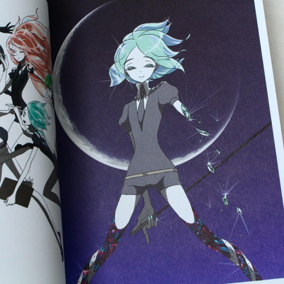 Оригинальная манга Houseki no Kuni (Страна самоцветов) - Том 7 (Land of the Lustrous - Manga Vol. 7 plus Illustration Book) + арт бук