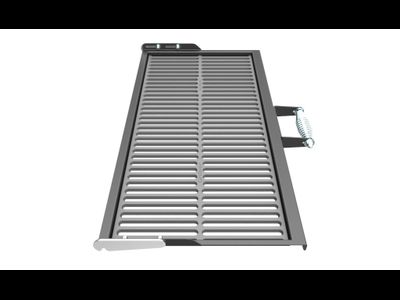 Решетка-гриль чугунная большая (комплект) для мангалов Файркрафт