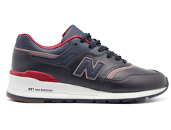 New Balance 997 Синие с белым кожа (41-45) Арт. 004M