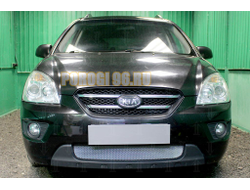 Защита радиатора KIA Carens III 2006-2012 chrome