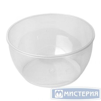 Контейнер для супа с крышкой 360мл круглый ПЛОШКА /500