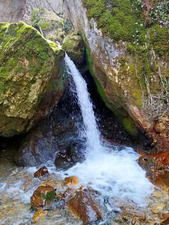 Зима в горах Крым