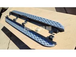 Пороги OEM Style для Geely Monjaro 2021-