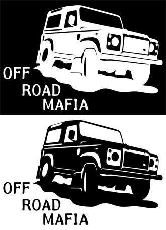 Наклейка Off Road Mafia