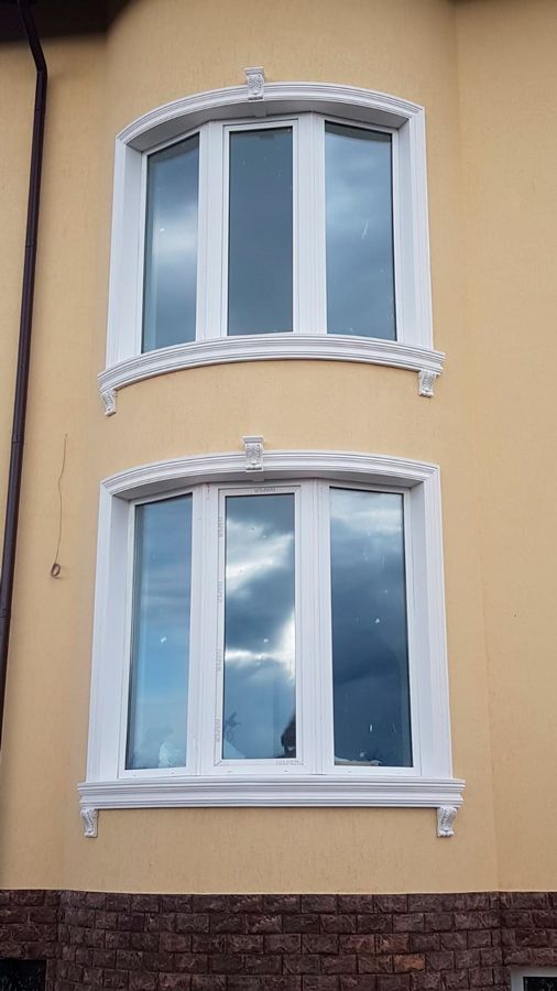 Наличники для окна с радиусом